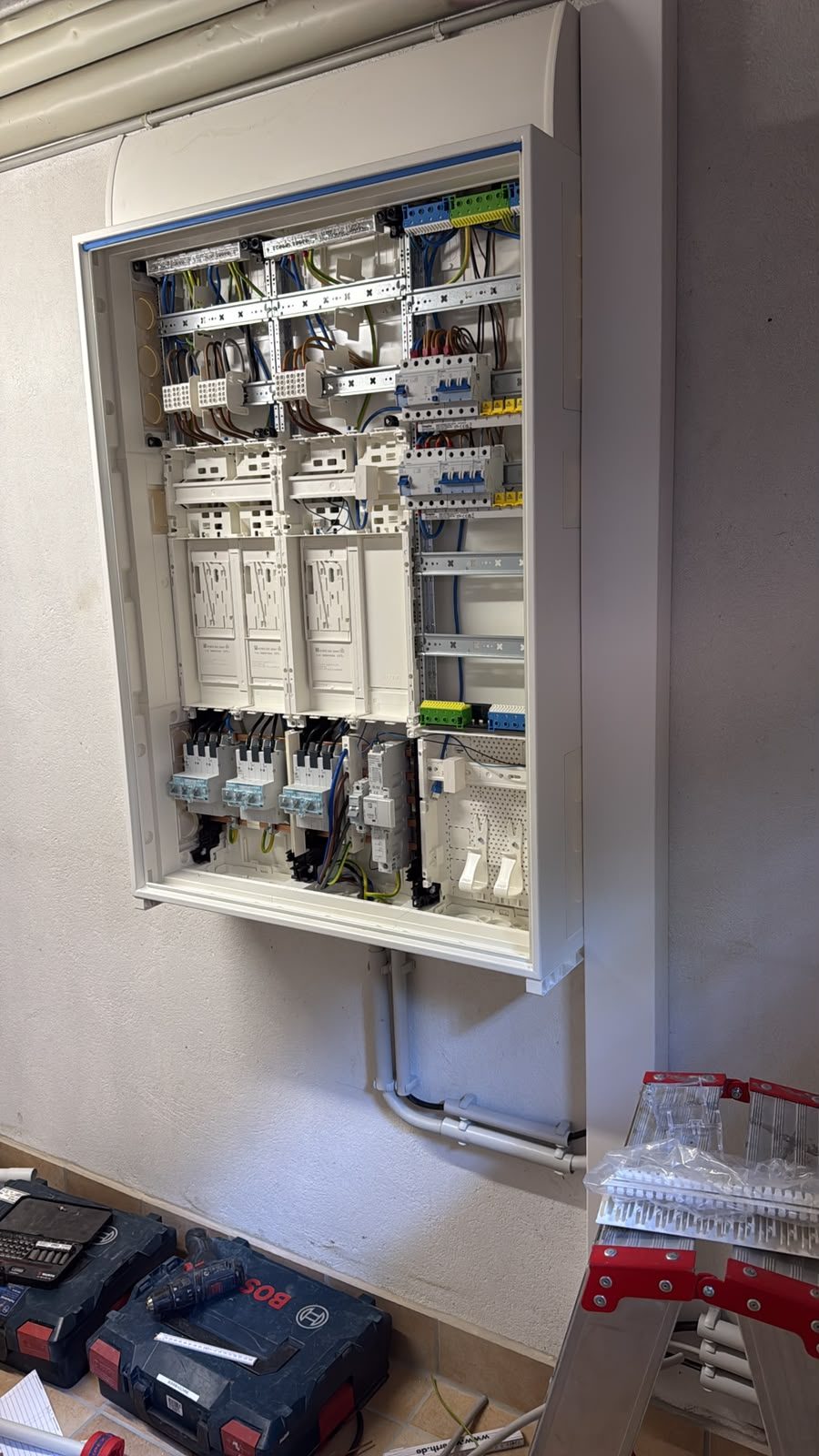 Zähleranlage im Umbau – echte Arbeit von HD Elektroworld