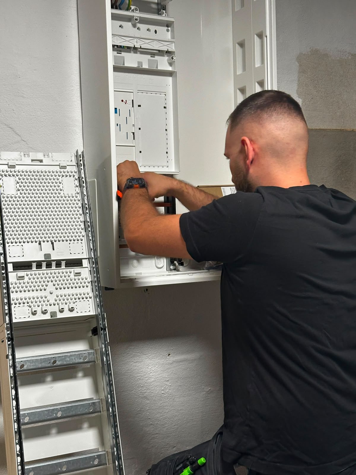 Montage einer neuen Zähleranlage – echte Arbeit von HD Elektroworld